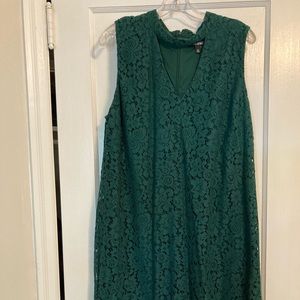 Green lace dress- New with tags